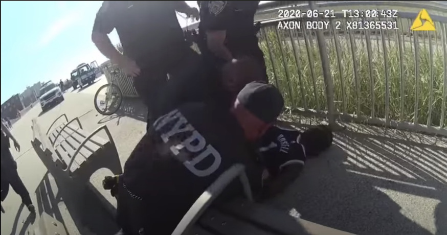 Cop Seen On Video Choking Man In Rockaways Arrested Faces 7 Years In Prison Sunnyside Post 8320