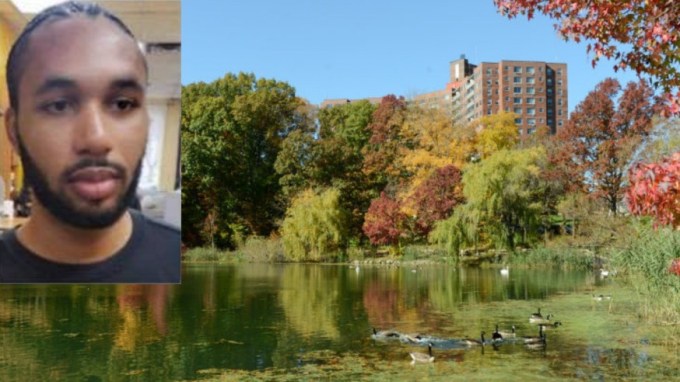 The body of Khiron Anderson was discovered in the water at Oakland Lake Thursday (Facebook and NYC Parks)