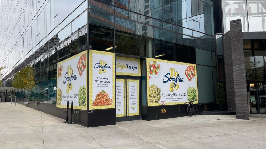 Serafina, a popular international Italian restaurant chain, will open next year inside the recently constructed Jackson Park building in Long Island City (Photo: Michael Dorgan, Queens Post)