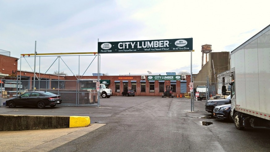 City Lumber (Photo Michael Dorgan, Queens Post)