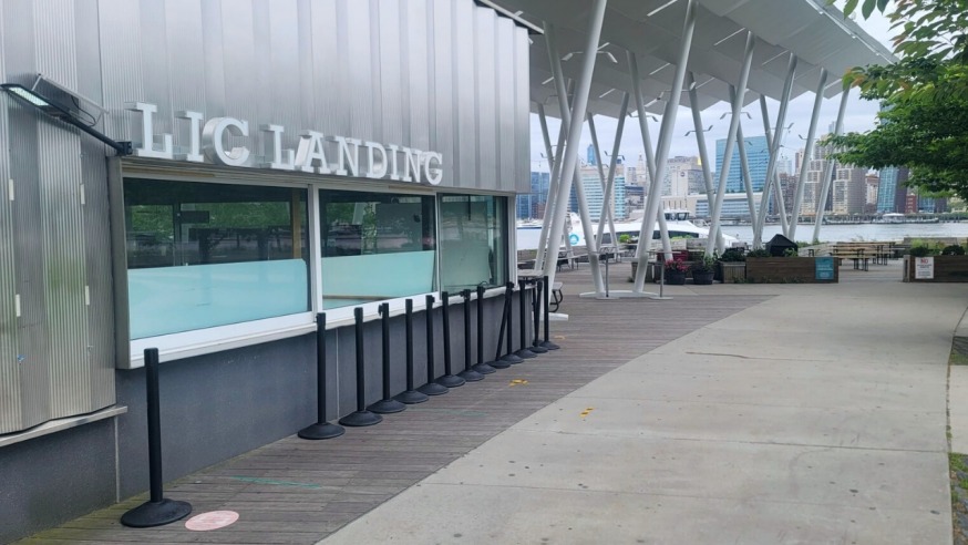 LIC Landing, photo taken on May 24, 2022 (Photo By Michael Dorgan, Queens Post)