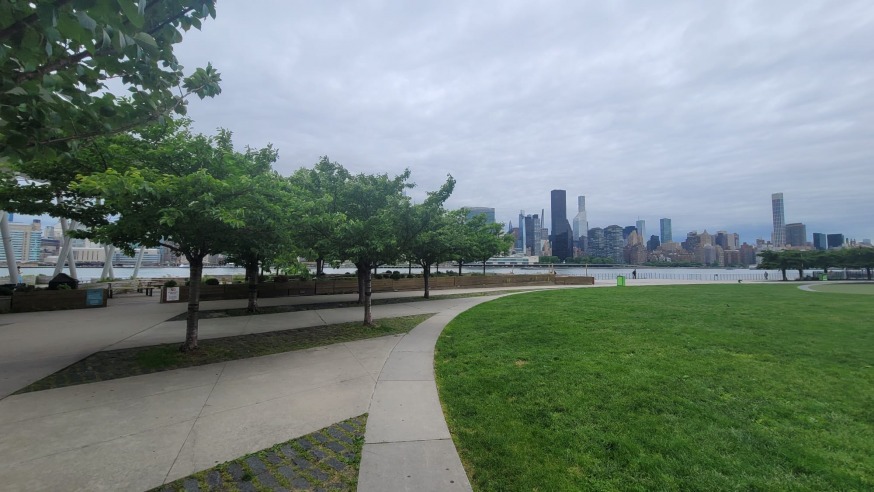 LIC Landing, Hunters Point South Park, photo taken on May 24, 2022 (Photo By Michael Dorgan, Queens Post)