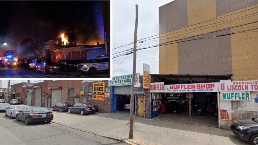 Massive Fireplace Rips Thru Auto Restore Store in Dutch Kills Early Monday: FDNY