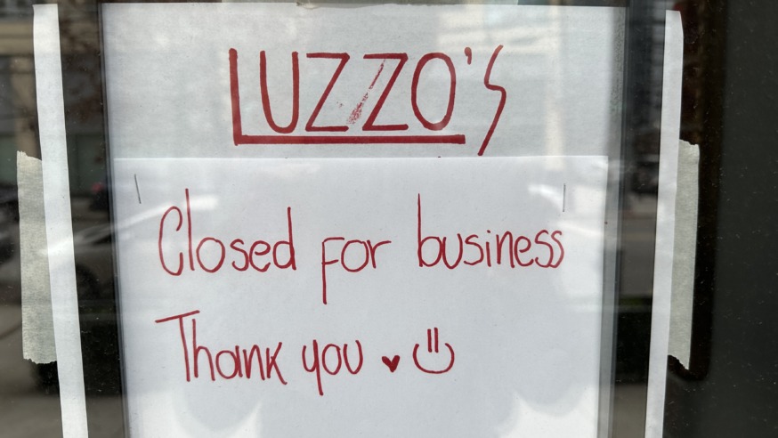 Lucco's Pizzeria (Photo by Michael Dorgan, Queens Post)