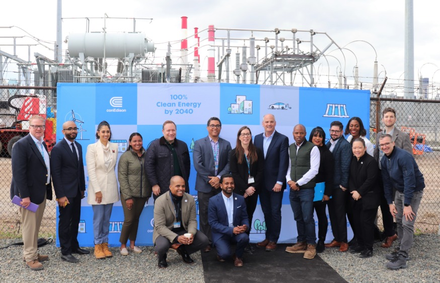 New Con Edison renewable energy line from Astoria to Corona goes into operation (Photo by Michael Dorgan)