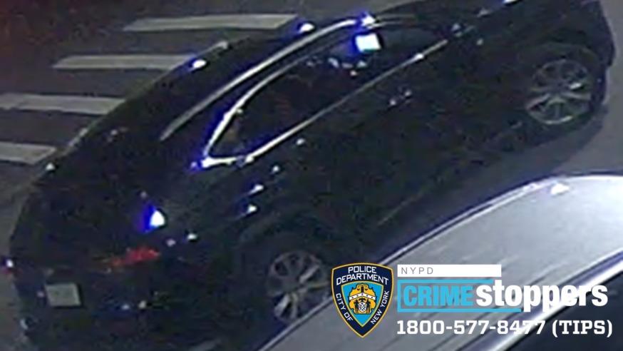 One of the getaway vehicles used in the robbery (Photo: NYPD)