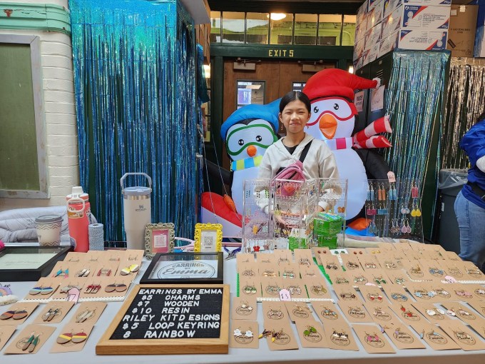 A stall from a previous Winterfest event. Photo: PS 84Q PTA. 