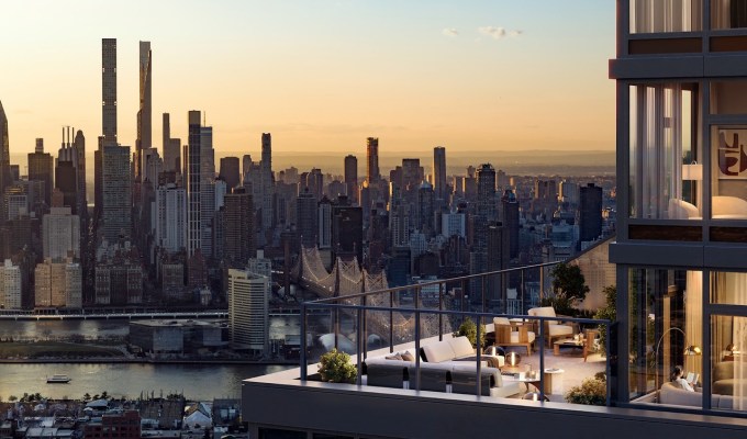 Renderings for the Orchard's rooftop terrace. Photo: Binyan