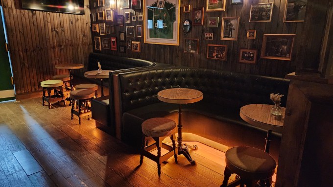 The snug at Honey Fitz. Photo: Shane O'Brien