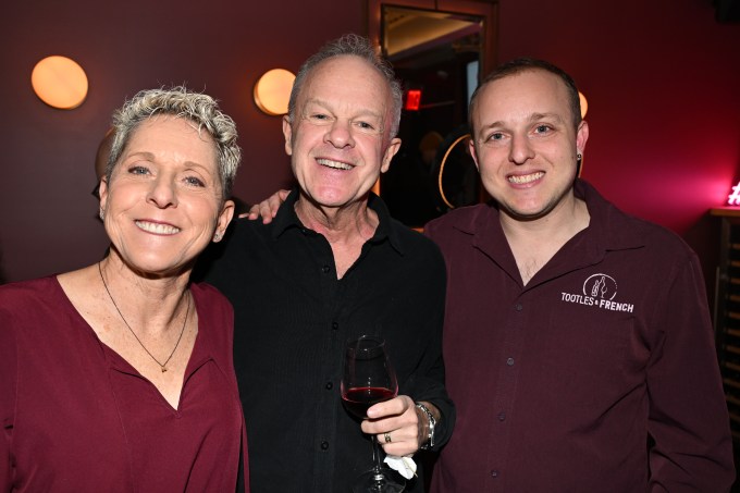 Chad Goldsmith with his parents on Friday. Photo: Ramy Mahmoud. 