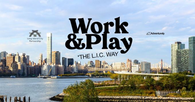 Long Island City Partnership has collaborated with Adventurely for the "Work & Play the L.I.C. Way" campaign. Photo courtesy of LICP.