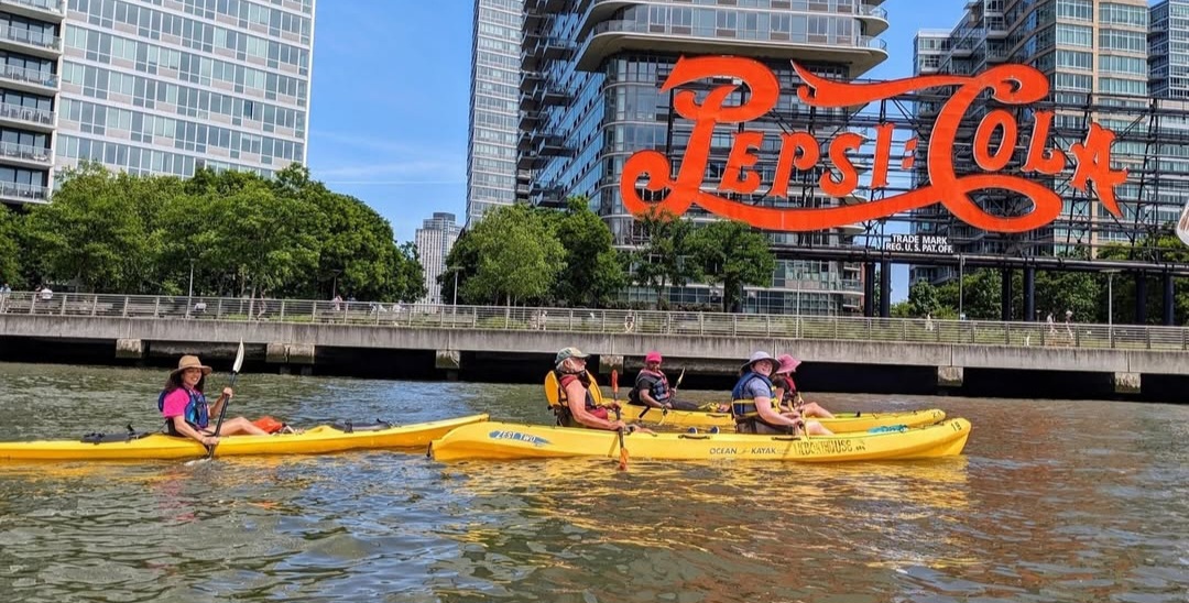 Kayaking at Hallet's Cove